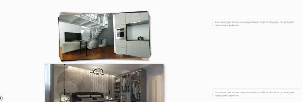 template sovrapposizione slide album