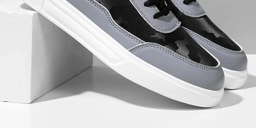 166797919902183c9695bcc59ded8351bb08e9b60f Scarpe uomo running grigie e nere