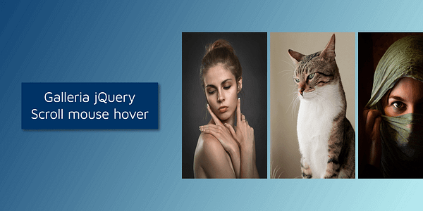 Galleria jQuery scroll mouse hover